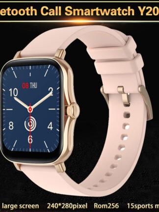 Купить Smartwatch Y20Pro Fitness Tracker Smart Watch Android Men Women Sports Wristbrand 1.7inch 240*280pixel RAM256 ROM256 230mAh IP67 Custom Dial 15 Sports Modes