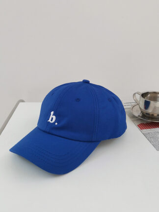 Купить Male Female Baseball Caps Cotton Embroidery Letter b Snapback Hat Adjustable Trucker Dad Casual Cap