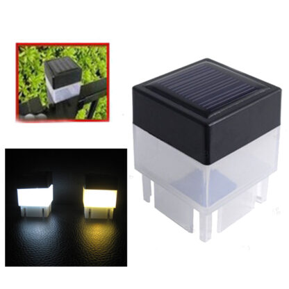 Купить 2x2 Solar Post Cap Light Square Solar Powered Pillar Light For Wrought Iron Fencing Front Yard Backyards Gate Landscaping Residential