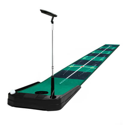 Купить Golf Putting Green Practice Mat Perfect Putt Training Matt No Track Electric Auto Ball Return System Used for Indoor Outdoor