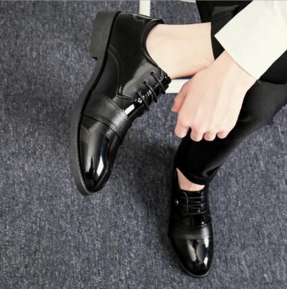 Купить 2022 Shoes Office Male Men's Fashion Flats Business Spring Round-Toe Comfortable