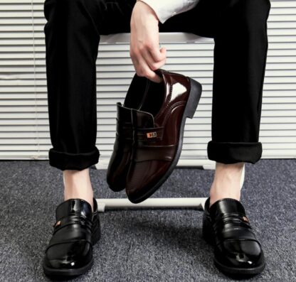 Купить 2022 Shoes Handmade Slip-On Genuine-Leather Casual Outdoor Men's Waterproof Soft New-Fashion