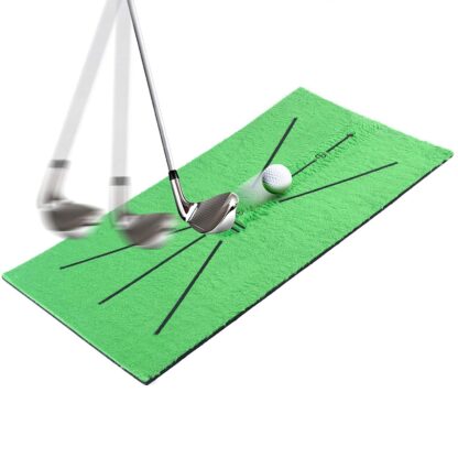 Купить Golf Training Swing Detection Mat Batting Golfer Garden Grassland Practice Equipment Mesh Aid Cushion Tool Simulator Indoor Outdoor Game Gift