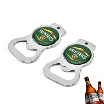 Купить Stainless Steel Handle Beer Bottle Opener Corkscrew Portable Creative Soft Glue Hanging Hole Design Save Time And Energy Kitchen Supplies