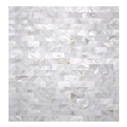 Купить Art3d Wall Stickers 6-Pack Mother of Pearl Shell Tile for Kitchen Backsplashes/Shower Wall