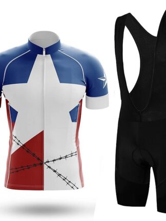 Купить 2021 Men's Short Sleeve Cycling Jersey with Bib Shorts Summer Spandex
