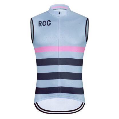 Купить RCC Ciclismo 2021 Team Cycling Vest Windstopper Windproof Bicycle Vest Sleeveless Lightweight Breathable Bicycle Jersey XS-5XL