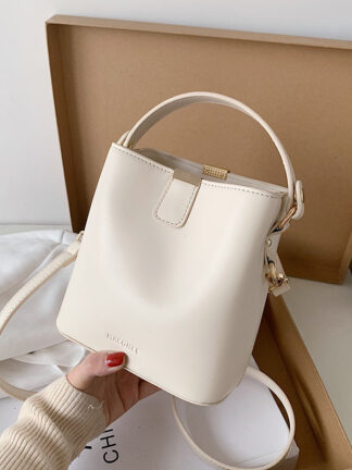 Купить 2021 spring new fashion women's bag small fresh style solid color one shoulder handbag