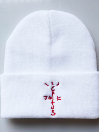 Купить Beanie for Men and Women Cactus Jack Skull Caps Embroidery Cap Couple Travis Scott Letters Cotton Hat