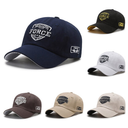 Купить 2021 Men's baseball cap Spring autumn outdoor fashion visor recreational sports fishing caps
