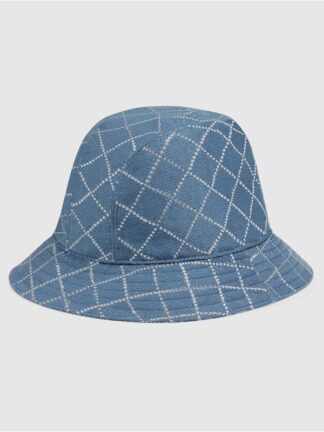 Купить 2021 Denim Bucket Hats Mens Womens Caps Wide Brims Hat Fashion Casual Stingy Brim Cap