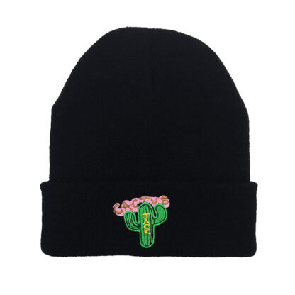 Купить Embroidered knit caps Cactus Jack Men and Women Couple Travis Scott Letters Winter Hats