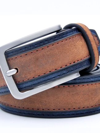 Купить New men's PU leather pin buckle fashion casual belt Pu Jeans Belt