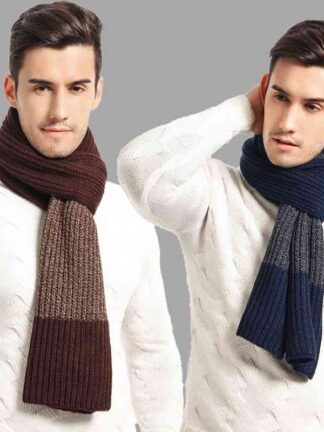 Купить 2020 autumn and winter men's Bib Korean long warm new scarf