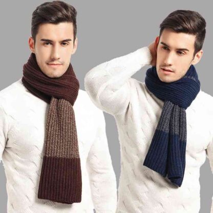 Купить 2020 autumn and winter men's Bib Korean long warm new scarf