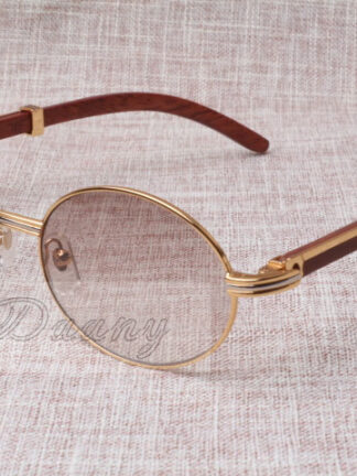 Купить 2021 Round Sunglasses Cattle Horn Eyeglasses 7550178 Wood Men and women sunglasses glasess Eyewear Size: 55-22-135mm