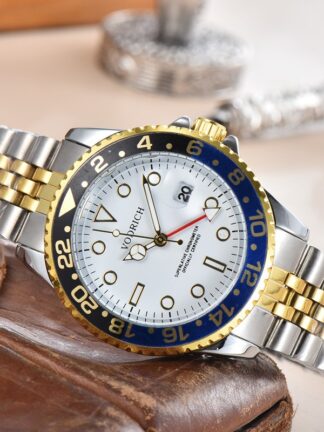 Купить 2021 men's foreign trade high quality design Greenwich watch four pin gem mirror five bead four pin Watch