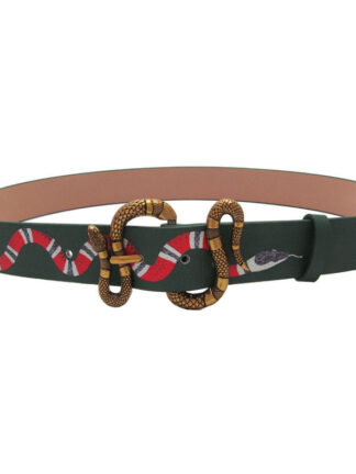 Купить Snake Man Womens Belts Designer Belt Brand Letters Needle Buckle Mens Woman Belts 3 Styles Optional
