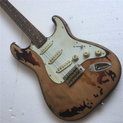 Купить Rory Gallagher Signature ST Relic electric guitar 100% handmade Alder body