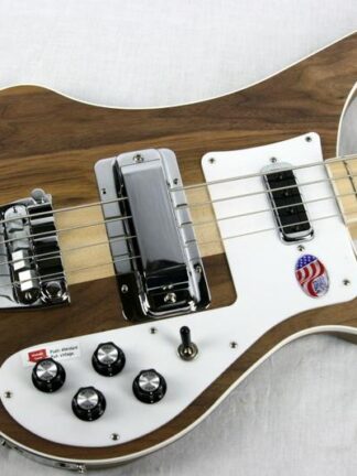 Купить Ricken 4001 RARE TRANSLUCENT WALNUT vintage 4000 4003 4 String Electric Bass Guitar Neck Thru Body One PC Neck & Body