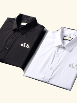Купить 2021 Luxurys Designers Men's Business Casuals shirt men long sleeve striped slim fit masculina wine social male T-shirts fashion checked M-3XL#25