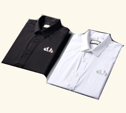 Купить 2021 Luxurys Designers Men's Business Casuals shirt men long sleeve striped slim fit masculina wine social male T-shirts fashion checked M-3XL#25