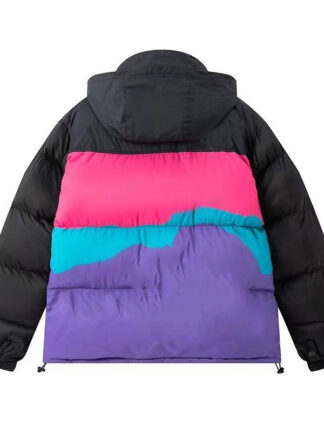 Купить Fashion Winter Men's Down Jacket Hoodie Thicken Warm Padded Coats Luxury Designer High Quality Oversized