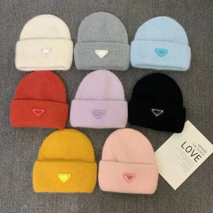 Купить Fashion Unisex Beanies Wool Knitted hat Outwears Sport Style Hats Beanie Cap Casual Spring Winter Fit Skull Caps Free Size