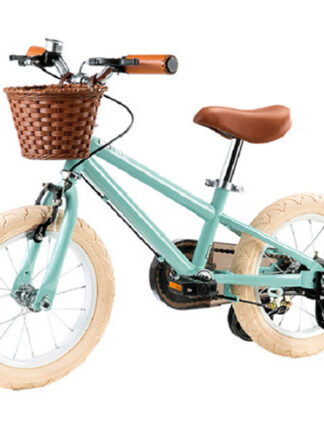 Купить Children's Bike 14 Inches 3-9 Years Old Vintage Bicycle kids Child Balance Bike With Training Wheels