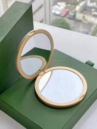 Купить 50%off Designer Portable Makeup Mirror Magnifying Glasses Makeup Pocket mirror vanity Cosmetic with box