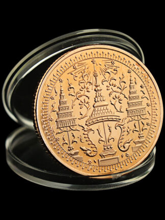 Купить 10pcs Non Magnetic Thailand Elephant Collectible Copper Plated Souvenir Coin Buddhism Temple Good Luck Collection Art Copy Commemorative Coin