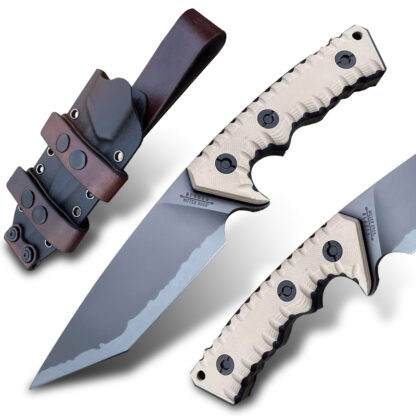 Купить A8 Steel Military Tactical Combat Knife Camping Hunting Knife Fixed Blade With K Sheath Jungle Adventure Rescue Knives For Outdoor Self Defense