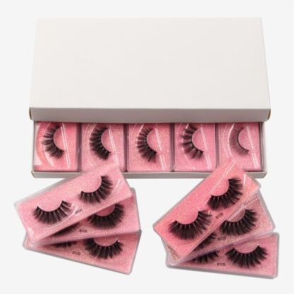 Купить 3D Faux Mink Eyelashes Natural Long False Lash Soft For Make up Extension Makeup Fake Eye Lashes