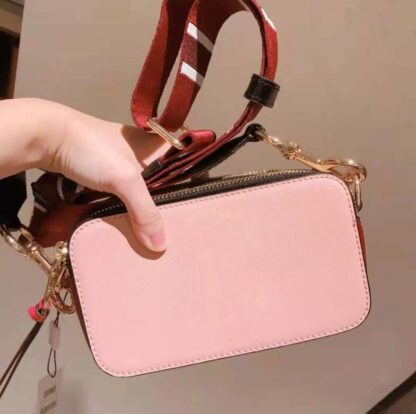 Купить Multicolor Camera Bag Designer Handbags Women Wide Shoulder Straps Shoulders Bags Top Quality Wallet Brand Crossbody Flap