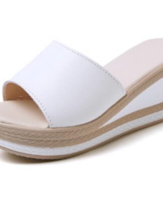 Купить 2021 summer Sandals leather fashion outside wearing slippers