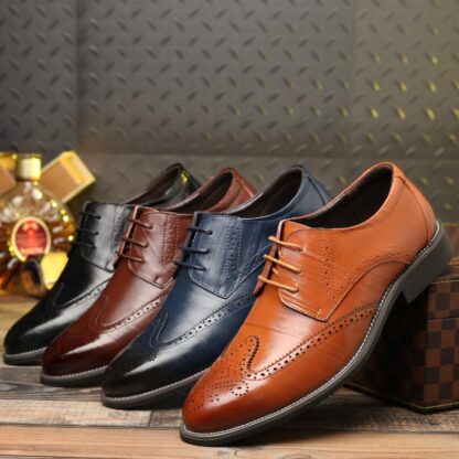 Купить 2022 Spring Big-Size Shoes Genuine-Leather Men's And Autumn 38-48