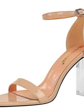 Купить Women Sandals Crystal Heel Transparent Sexy Clear High Heels Summer Pumps Shoes Size 43