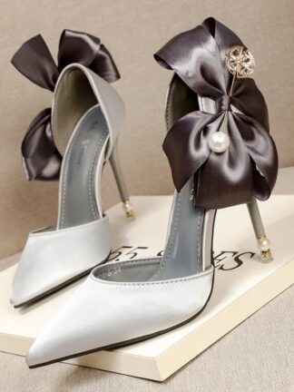 Купить pumps women high heels woman pointed toe stiletto sexy party black plus size shoes wedding ladies