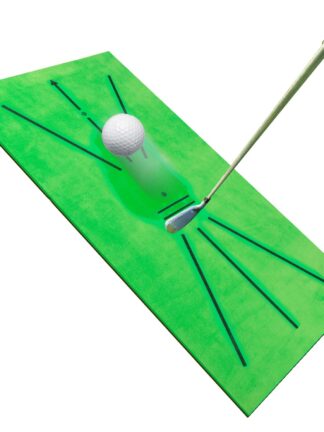 Купить Golf Training Mat Swing Detection Batting Non-Slip Thickening Mini Practice Aid Game and Gift for Home Office Outdoor Indoor Use Carpet