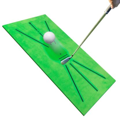 Купить Golf Training Mat Swing Detection Batting Non-Slip Thickening Mini Practice Aid Game and Gift for Home Office Outdoor Indoor Use Carpet