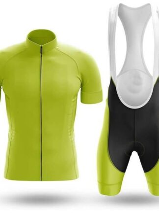 Купить 2021 Retro Classic Plain Bright Summer Cycling Jersey & Shorts Set Anti UV