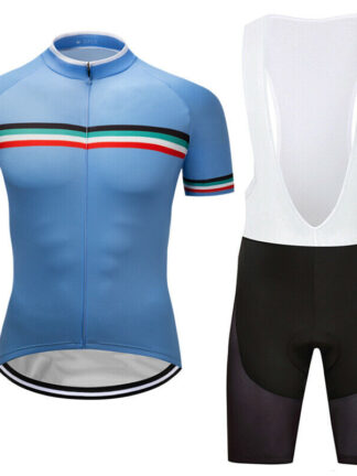 Купить 2021 Mens Cycling Jersey Tops Cyclings Bib Shorts Set Racing Outdoor Biking Garments