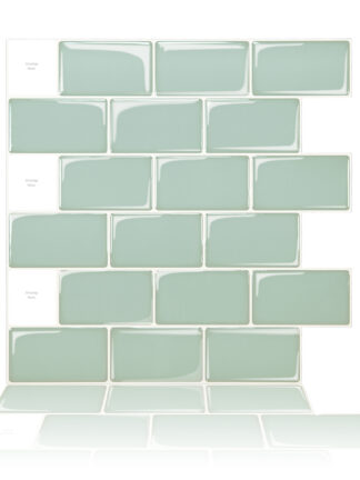 Купить Art3d 30x30cm Peel and Stick Backsplash Tiles 3D Wall Stickers for Kitchen Bathroom Bedroom Laundry Rooms