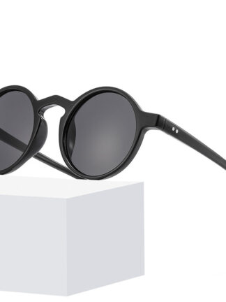 Купить New product round frame sunglass Fashion Trend men's and women's universal Sunglass online Red Street Photo same Sunglass