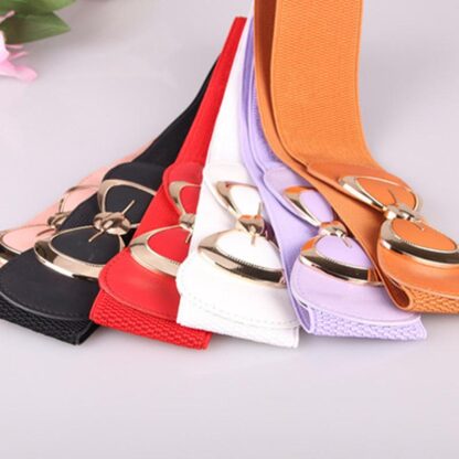 Купить Belts KP Korean Women's Belt Fashion All-match Bow Elastic