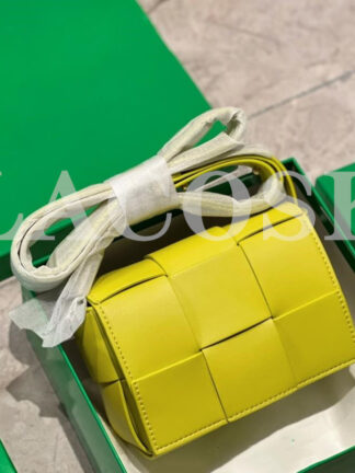 Купить Woven VB Shoulder Bags Mini Designer Pillow Ceossbody Bag Genuine Leather Handbags Women Plain Knit with Green Original Box