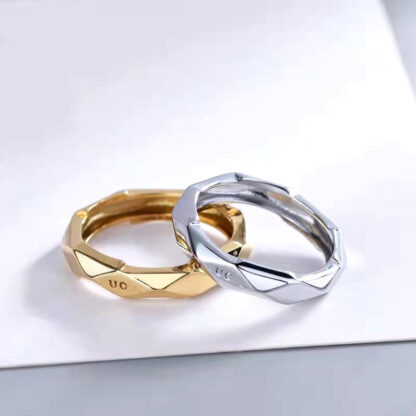 Купить Man Woman Ring Designer Rings Brand Jewelry 2 Color Unisex Fashion Ornaments