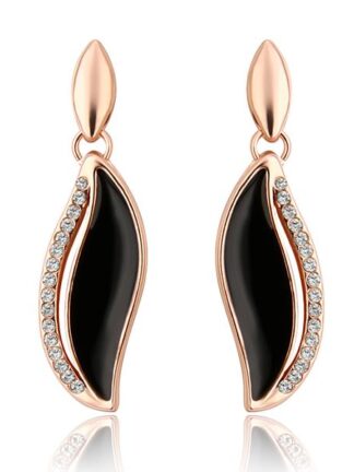 Купить Environmental Rose Gold Fashion Water Drop Earrings for Women E773