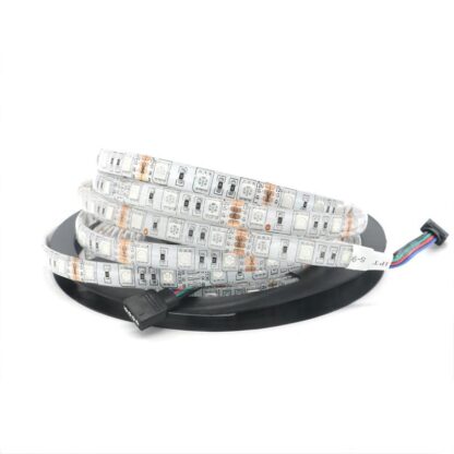 Купить RGB 5050 SMD 300LED 5M Waterproof IP65 Led Flexible Strip Light DC 12V Changeable Color for Christmas Party Outdoor Light