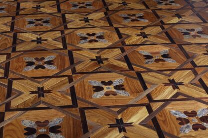 Купить Kosso flooring home decoration wood parquet medallion geometric pearl household designed wall cladding art supplies Decor marquetry carpet inlay panels